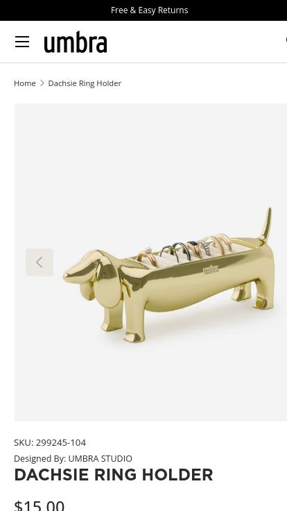 Product page screenshot showing static product listing